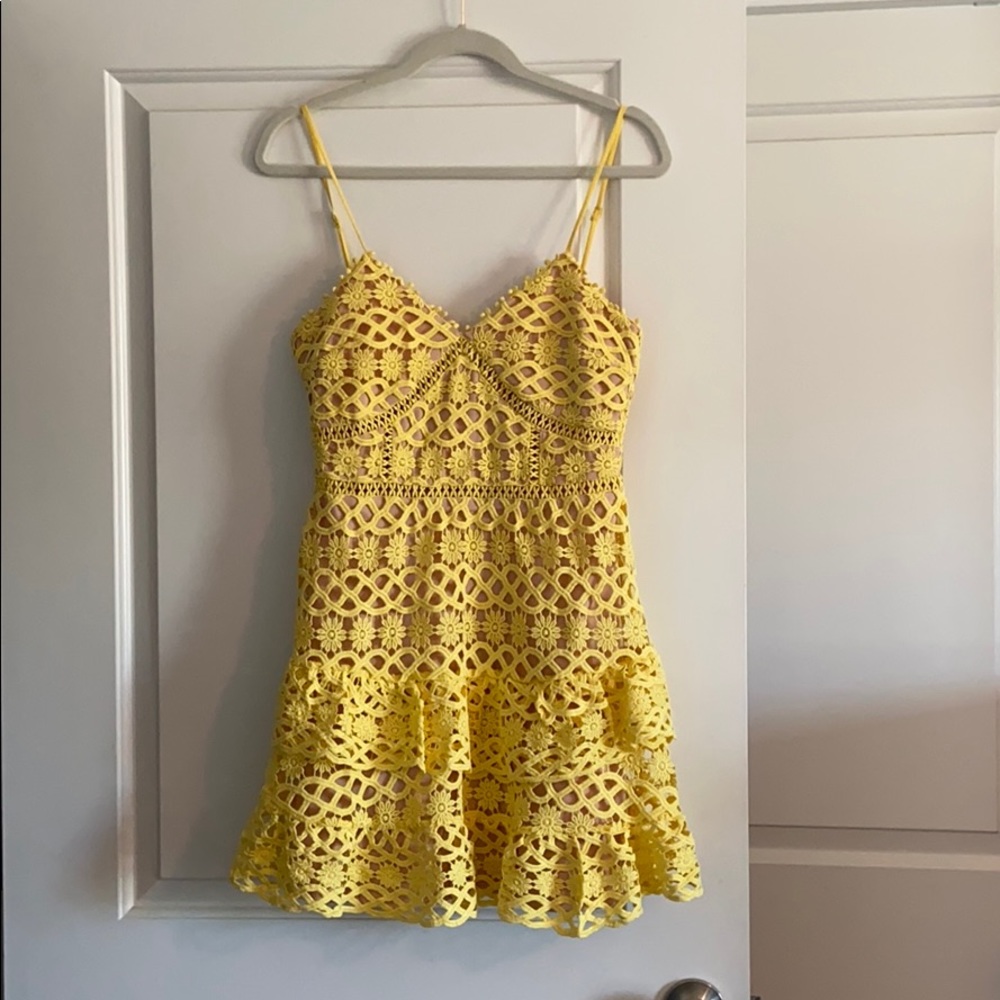 Yellow “Lulu’s” dress